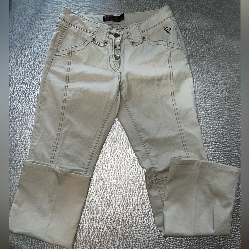 B By Burton women’s cargo pants khaki size 4 button front